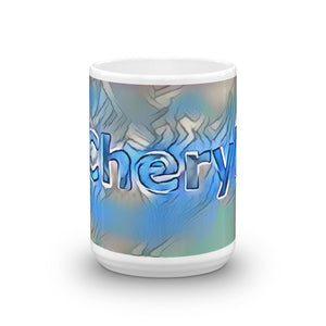 Cheryl Mug Liquescent Icecap 15oz front view