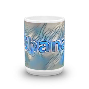 Chana Mug Liquescent Icecap 15oz front view