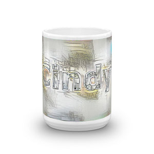 Cindy Mug Victorian Fission 15oz front view