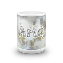 Load image into Gallery viewer, Arie Mug Victorian Fission 15oz front view