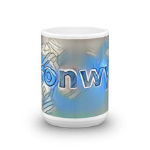 Load image into Gallery viewer, Bronwyn Mug Liquescent Icecap 15oz front view