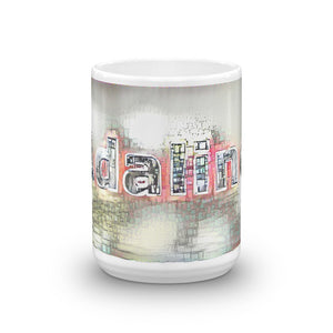 Adaline Mug Ink City Dream 15oz front view