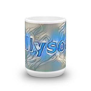 Allyson Mug Liquescent Icecap 15oz front view