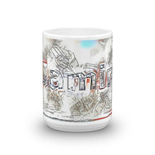 Load image into Gallery viewer, Jamir Mug Frozen City 15oz front view