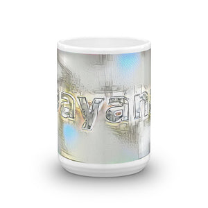 Dayana Mug Victorian Fission 15oz front view