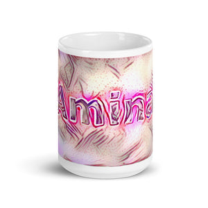 Amina Mug Innocuous Tenderness 15oz front view