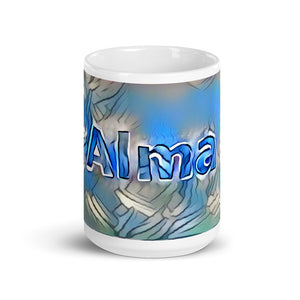 Alma Mug Liquescent Icecap 15oz front view