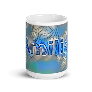 Amilia Mug Liquescent Icecap 15oz front view