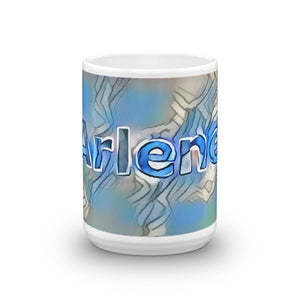 Arlene Mug Liquescent Icecap 15oz front view