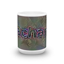 Load image into Gallery viewer, Zachary Mug Dark Rainbow 15oz front view