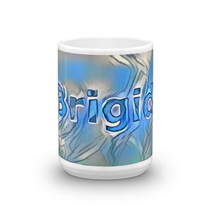 Brigid Mug Liquescent Icecap 15oz front view