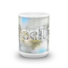 Load image into Gallery viewer, Cecile Mug Victorian Fission 15oz front view