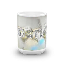 Load image into Gallery viewer, Amanda Mug Victorian Fission 15oz front view