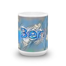 Load image into Gallery viewer, Ben Mug Liquescent Icecap 15oz front view