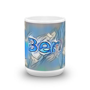 Ben Mug Liquescent Icecap 15oz front view