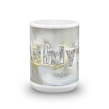 Load image into Gallery viewer, Ashlyn Mug Victorian Fission 15oz front view