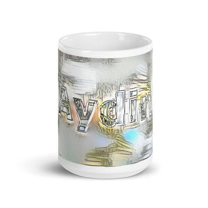 Aydin Mug Victorian Fission 15oz front view