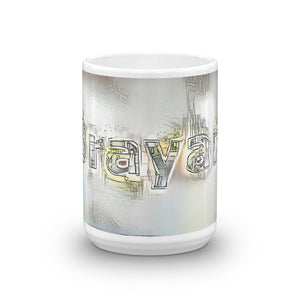 Brayan Mug Victorian Fission 15oz front view