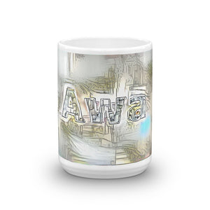 Awa Mug Victorian Fission 15oz front view