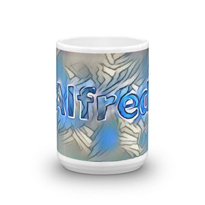 Alfred Mug Liquescent Icecap 15oz front view