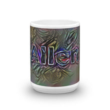 Load image into Gallery viewer, Allen Mug Dark Rainbow 15oz front view