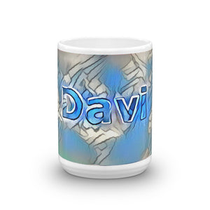 Davi Mug Liquescent Icecap 15oz front view