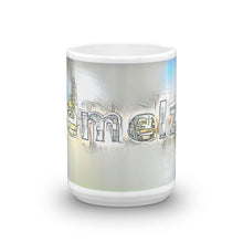 Load image into Gallery viewer, Demelza Mug Victorian Fission 15oz front view