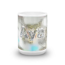 Load image into Gallery viewer, Aya Mug Victorian Fission 15oz front view