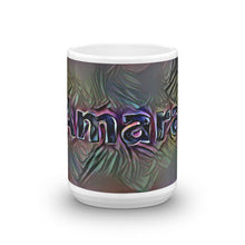 Load image into Gallery viewer, Amara Mug Dark Rainbow 15oz front view