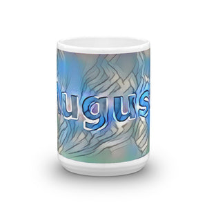 August Mug Liquescent Icecap 15oz front view