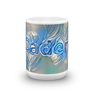 Caden Mug Liquescent Icecap 15oz front view