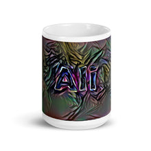 Load image into Gallery viewer, Ali Mug Dark Rainbow 15oz front view