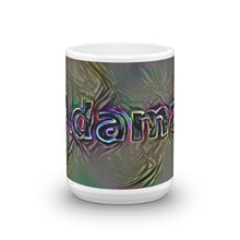 Load image into Gallery viewer, Adama Mug Dark Rainbow 15oz front view