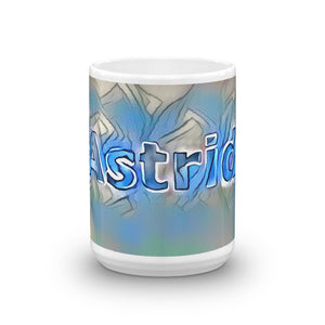 Astrid Mug Liquescent Icecap 15oz front view