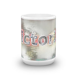 Victoria Mug Ink City Dream 15oz front view