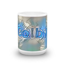 Load image into Gallery viewer, Colby Mug Liquescent Icecap 15oz front view