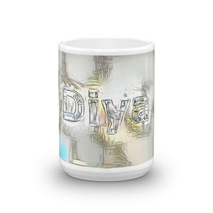 Diya Mug Victorian Fission 15oz front view