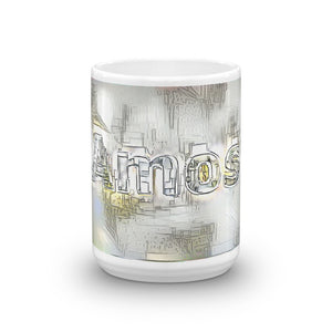 Amos Mug Victorian Fission 15oz front view