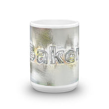 Load image into Gallery viewer, Baker Mug Victorian Fission 15oz front view