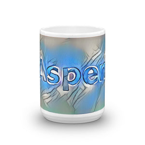 Aspen Mug Liquescent Icecap 15oz front view