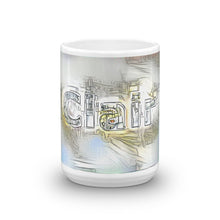 Load image into Gallery viewer, Clair Mug Victorian Fission 15oz front view