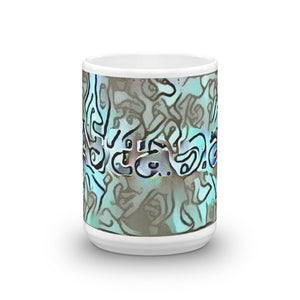 Aitana Mug Insensible Camouflage 15oz front view