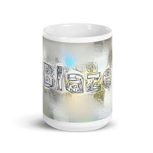 Blaze Mug Victorian Fission 15oz front view