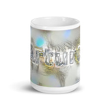 Load image into Gallery viewer, Arturo Mug Victorian Fission 15oz front view