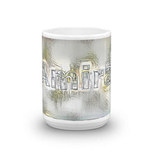 Load image into Gallery viewer, Amira Mug Victorian Fission 15oz front view