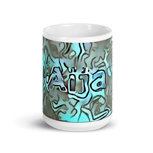 Aija Mug Insensible Camouflage 15oz front view