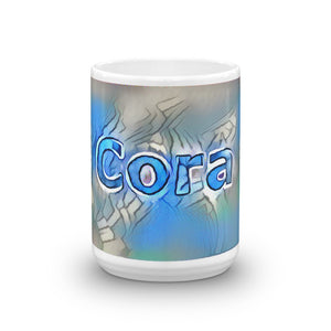 Cora Mug Liquescent Icecap 15oz front view