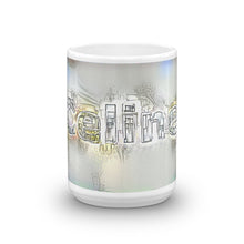 Load image into Gallery viewer, Celine Mug Victorian Fission 15oz front view