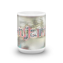 Load image into Gallery viewer, Benjamin Mug Ink City Dream 15oz front view