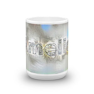 Amelie Mug Victorian Fission 15oz front view